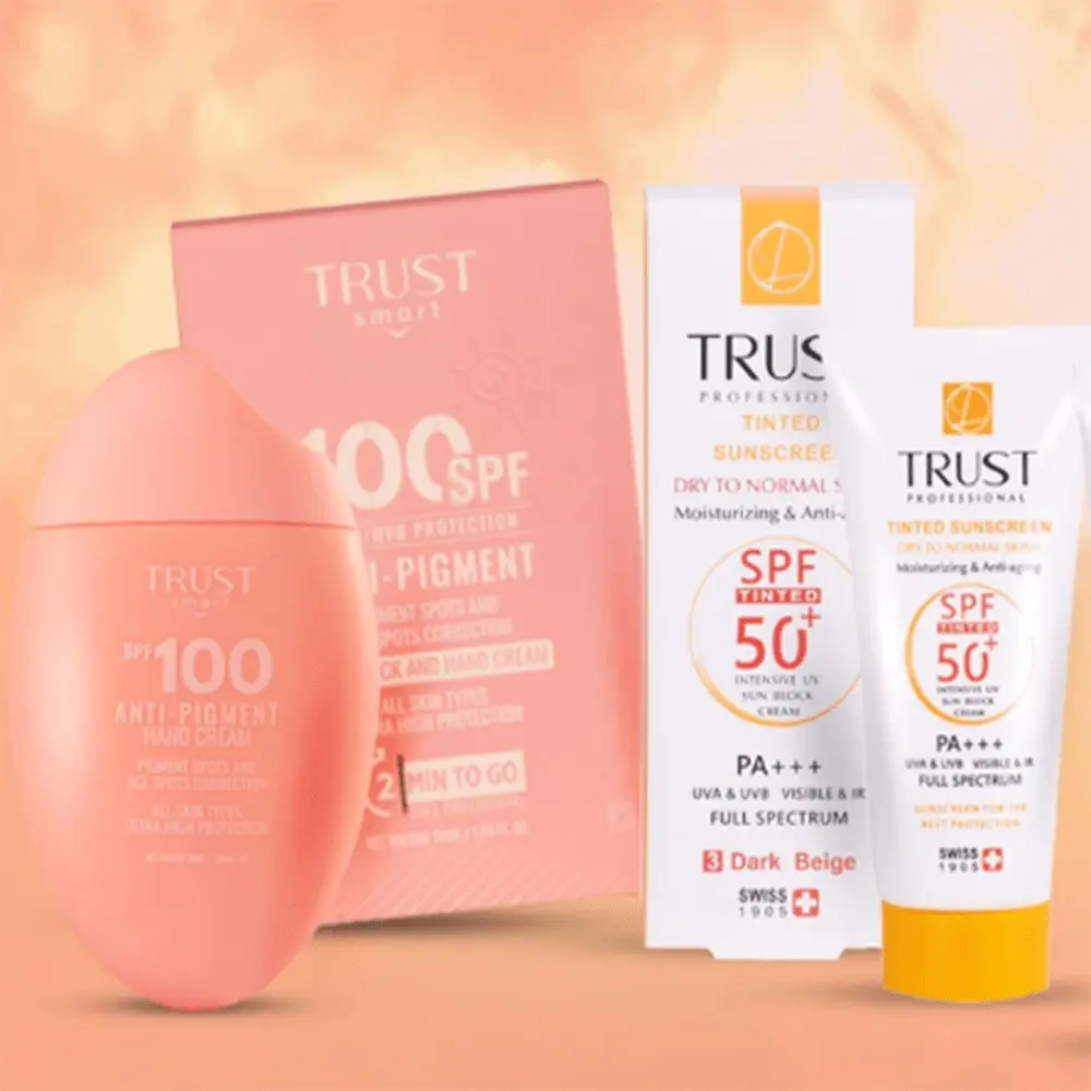 ضدآفتاب رنگی و بی رنگ